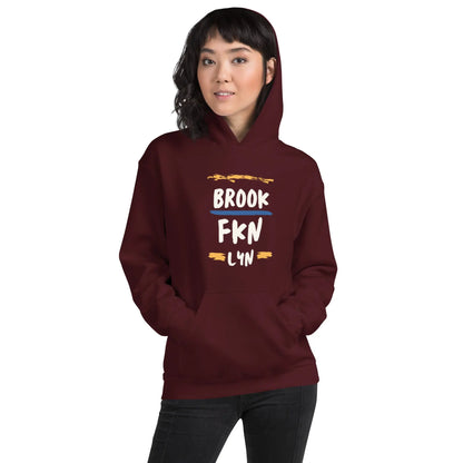 Unisex Hoodie Brooklyn New York A MILLS DESIGN
