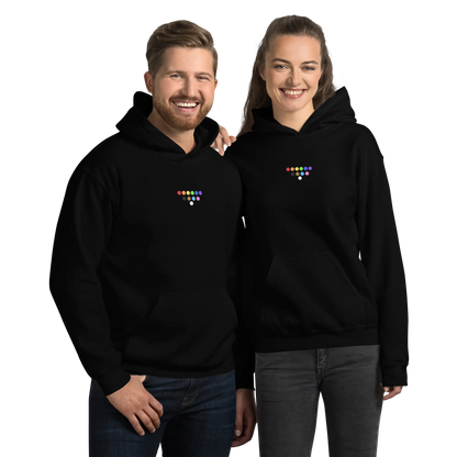 Unisex Hoodie with PRIDE - LGBTQIA A MILLS DESIGN
