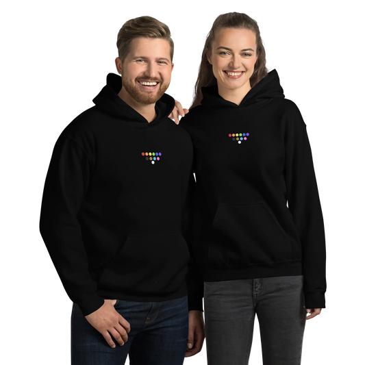 Unisex Hoodie with PRIDE - LGBTQIA A MILLS DESIGN