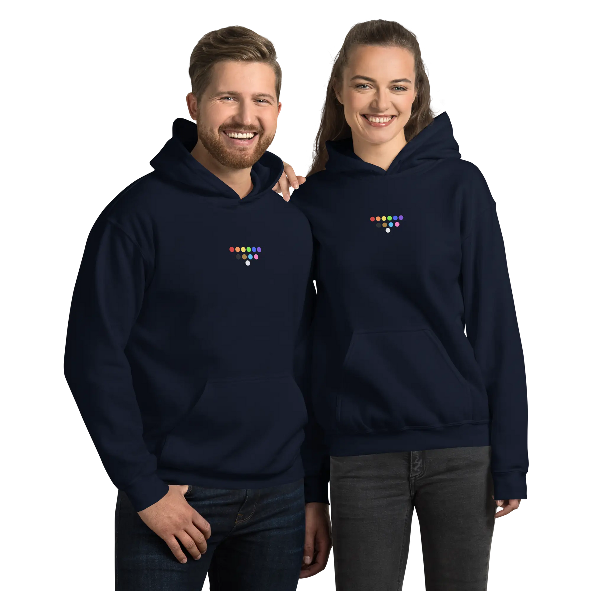 Unisex Hoodie with PRIDE - LGBTQIA A MILLS DESIGN