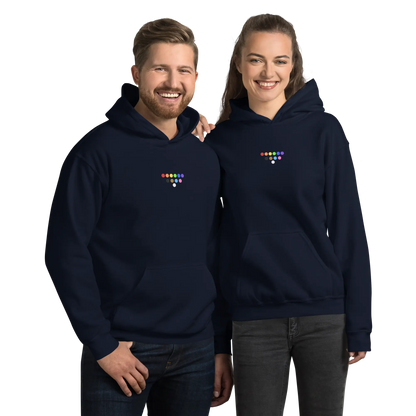 Unisex Hoodie with PRIDE - LGBTQIA A MILLS DESIGN