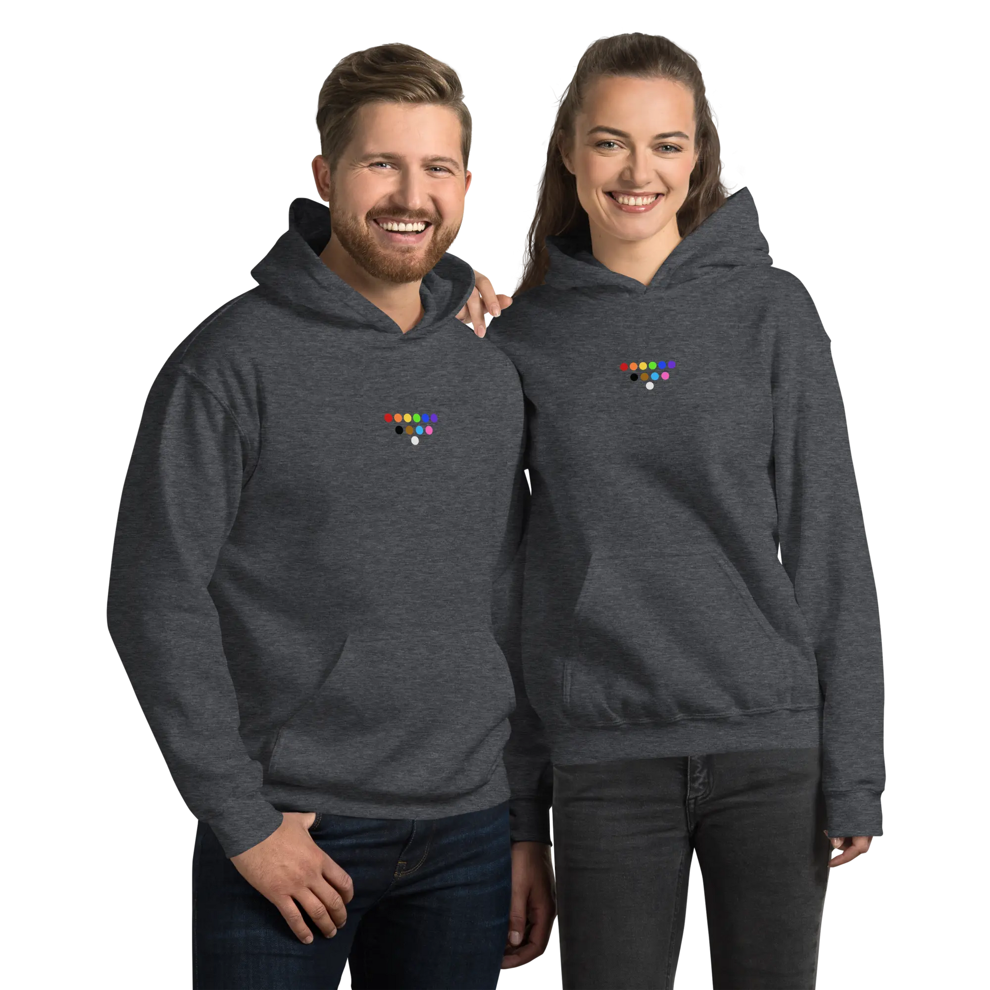 Unisex Hoodie with PRIDE - LGBTQIA A MILLS DESIGN