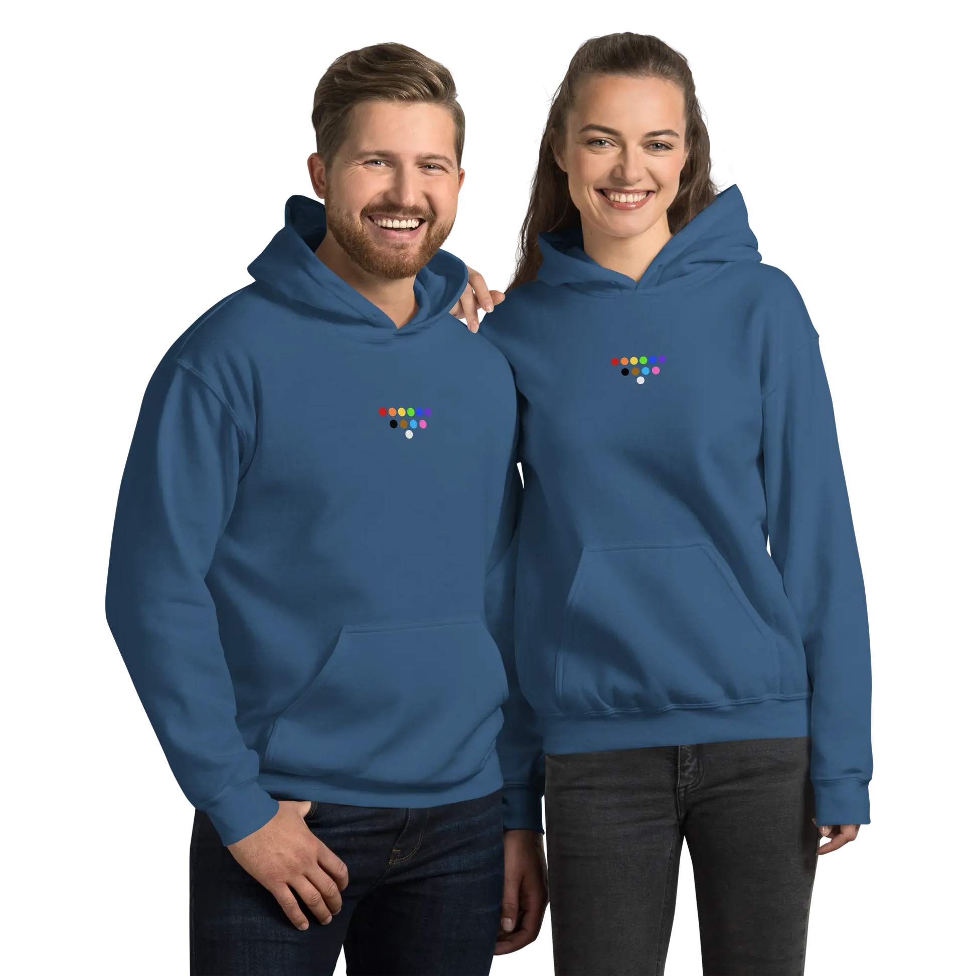 Unisex Hoodie with PRIDE - LGBTQIA A MILLS DESIGN