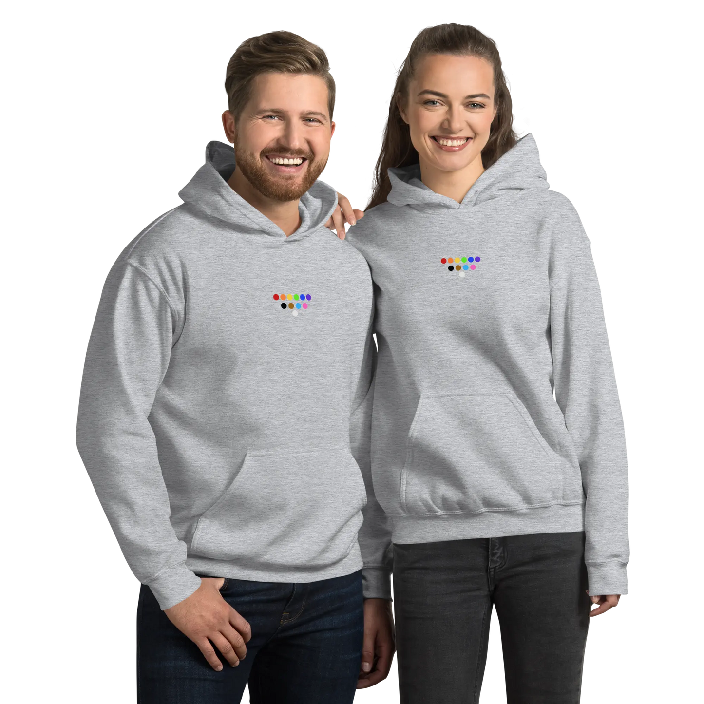 Unisex Hoodie with PRIDE - LGBTQIA A MILLS DESIGN
