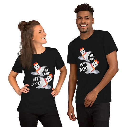 Unisex T-Shirt – Me and My Boo 👻🖤Halloween Edition A MILLS DESIGN