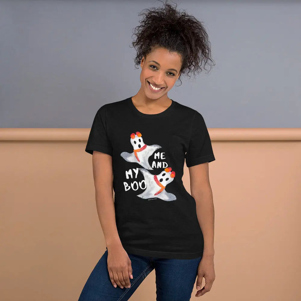 Unisex T-Shirt – Me and My Boo 👻🖤Halloween Edition A MILLS DESIGN
