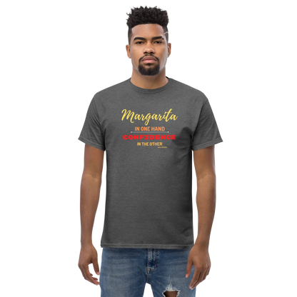 Unisex classic tee Margaritas and Confidence A MILLS DESIGN