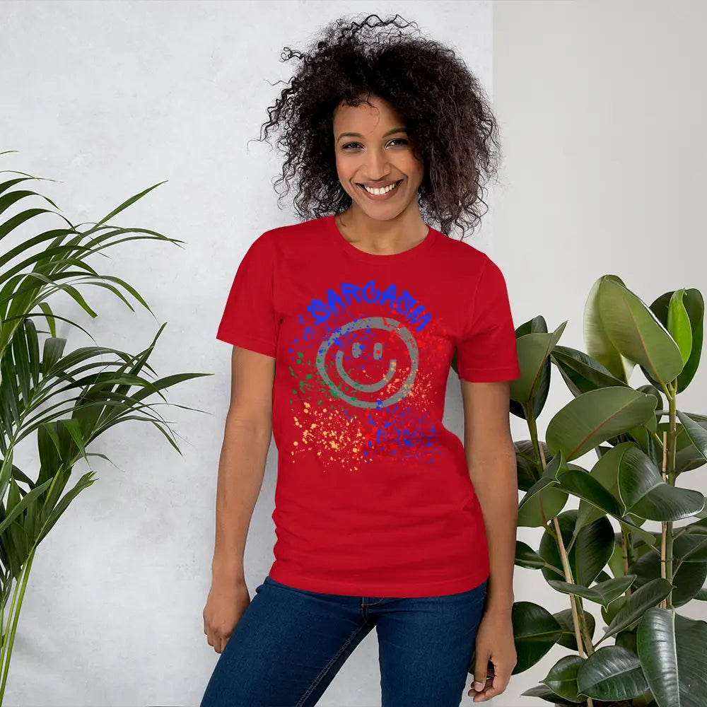 Unisex t-shirt Sarcasm with a smile A MILLS DESIGN