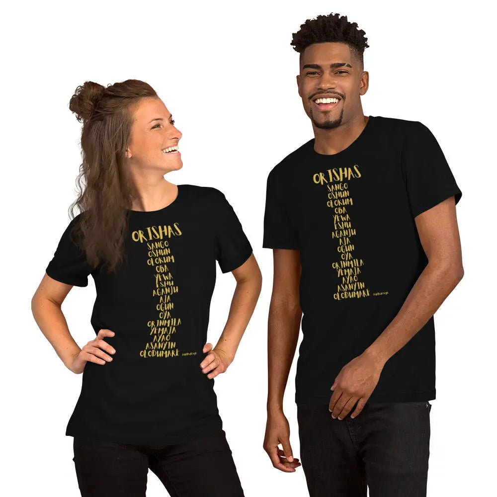 Unisex t-shirt The Orishas A MILLS DESIGN