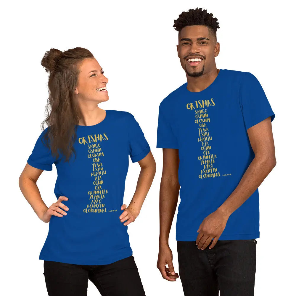 Unisex t-shirt The Orishas A MILLS DESIGN