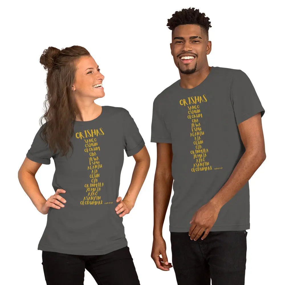 Unisex t-shirt The Orishas A MILLS DESIGN