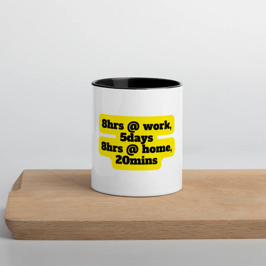 Work Day coffee or tea Mug – Sip Loud. All Day. ☕🌈 A MILLS DESIGN